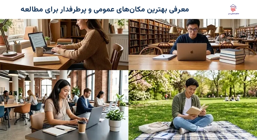 معرفی بهترین مکان‌های عمومی و پرطرفدار برای مطالعه